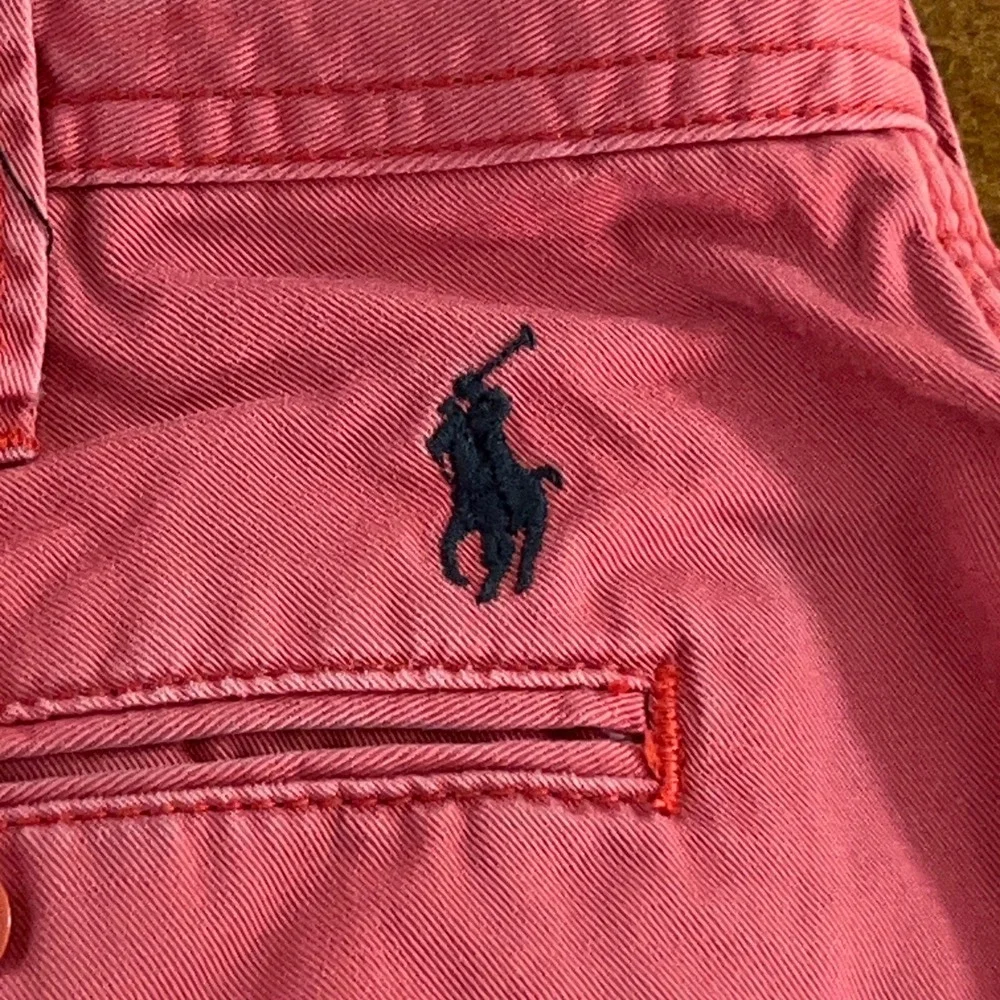 Polo Ralph Lauren Mens 33 Pink Relaxed Fit Chino Shorts *Flaw